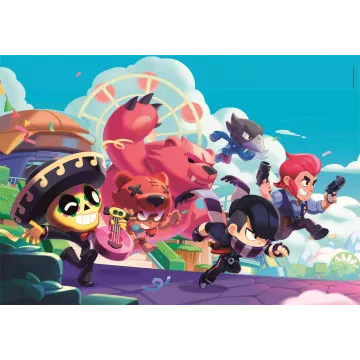 Clementoni: Brawl Stars super puzzle – set de 108 piese - .foto