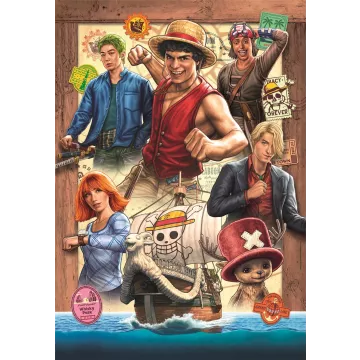 Clementoni: One Piece super puzzle - 300 db-os - . kép