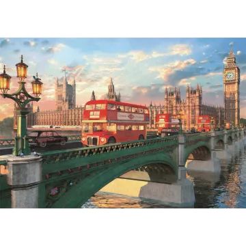 Clementoni: Londen – Westminster Bridge puzzel – 500 stukjes - .afbeelding