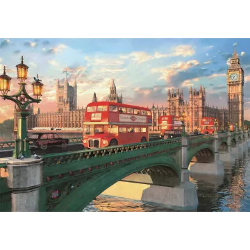 Clementoni: London - A Westminster-híd puzzle - 500 db-os - . kép