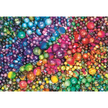 Clementoni: Colorboom - Üveggolyók puzzle - 1000 db-os - . kép