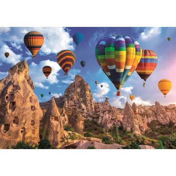 Clementoni: Hőlégballonok Kapadókiában puzzle - 1000 db-os - . kép