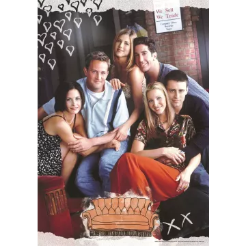 Clementoni: Friends puzzle - 1000 db-os - . kép