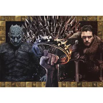 Clementoni: Παζλ Game of Thrones – 1000 τεμάχια - .εικόνα