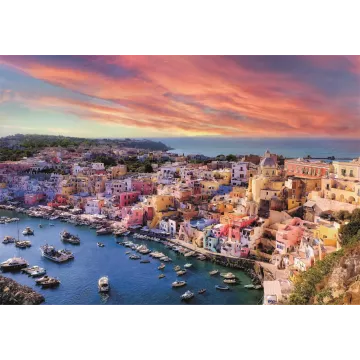 Clementoni: A festői Procida-sziget puzzle - 1500 db-os - . kép
