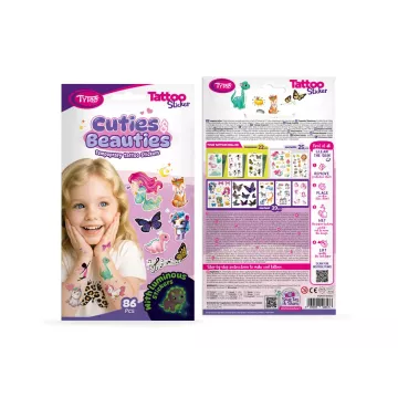 TyToo: set de tatuaje temporar Cuties & Beauties - .foto