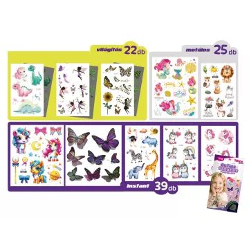 TyToo: Set de tatuajes temporales Cuties & Beauties - .imagen