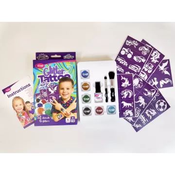 TyToo : kit de tatouages pailletés FunkyGuys - .image