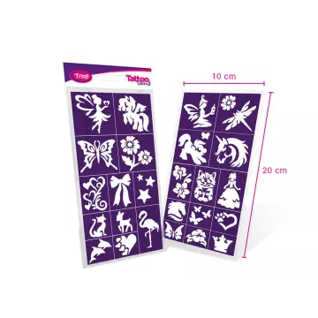 TyToo: Dream Pack sablon szett csillámtetováláshoz - . kép