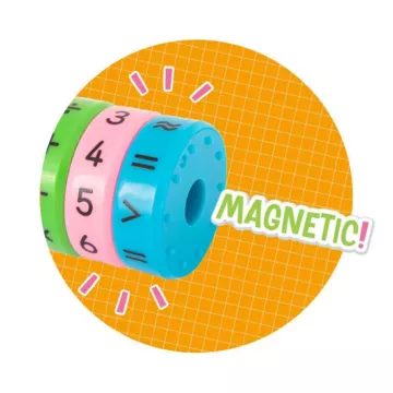Cilindru de calcul – joc magnetic pentru dezvoltarea calculului - .foto