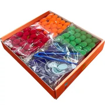 Pom Pom Art: Творчески комплект с помпони и щипка за малчовци - . изображение