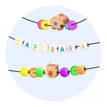 Capybara: Kreatives Schmuckherstellungs-Set - . bild aus