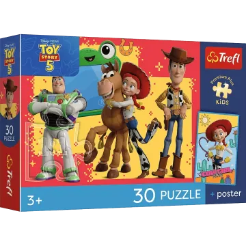 Trefl: Toy Story: Játékos kalandok - 30 darabos puzzle - . kép