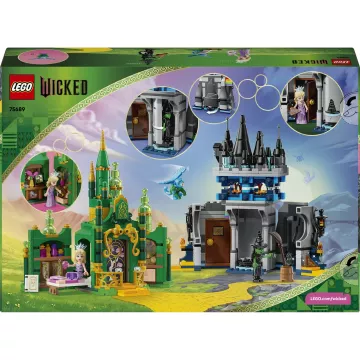 LEGO® Smaraldul Malefic: Orașul de Smarald și castelul Kiamo Ko 75689 - .foto