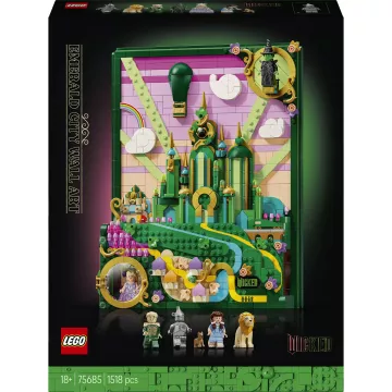 Decorațiune de perete LEGO® Wicked Emerald City 75685 - .foto