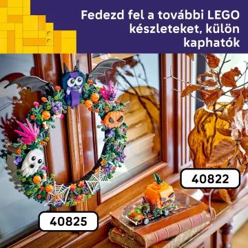 Caminhonete clássica LEGO® Iconic com lanterna de abóbora 40822 - .Imagem