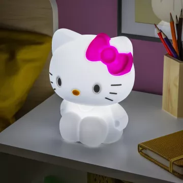 Hello Kitty: lampada in silicone SquishyGlo - ricaricabile - .immagine