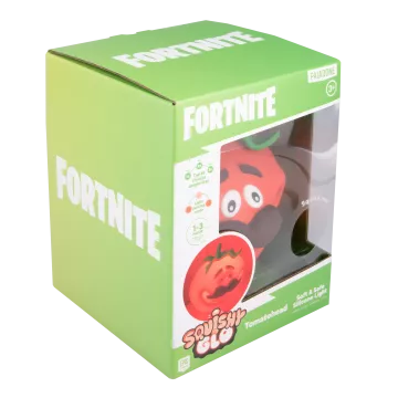 Fortnite: Lampă siliconică TomatoHead SquishyGlo, reîncărcabilă - .foto