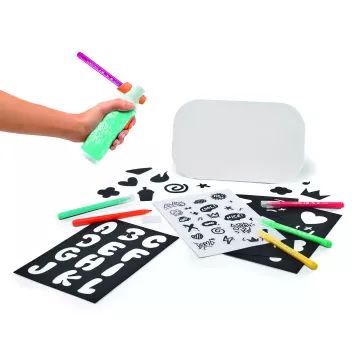 Maped Creativ : coffret créatif de pulvérisation de peinture créative - .image