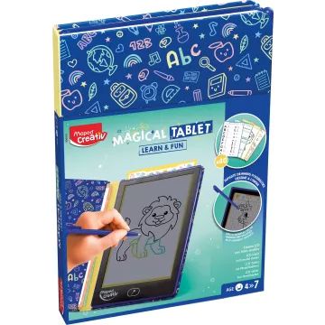 Maped Creativ: Lernen und Spaß haben! Magisches Tablet mit Beschäftigungskarten – 22 cm - . bild aus
