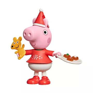 Hasbro Peppa malac – Karácsonyi pizsamás öltöztethető figura - . kép
