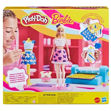Play-Doh: set de joacă studio de design rochii și modele Barbie - .foto
