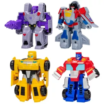 Transformers: Hősök és gonosztevők átalakítható robotfigura szett, 4 db-os, 11 cm - . kép