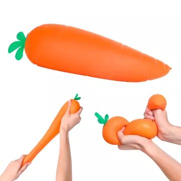 Squishy Carota 28 cm - .immagine
