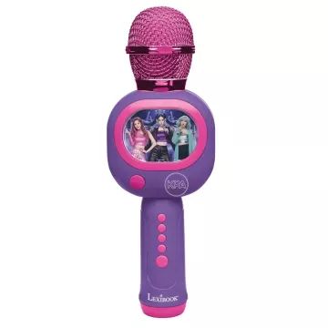 Lexibook: K-Pop Academy vezeték nélküli karaoke mikrofon – beépített hangszóróval és fényeffektekkel - . kép