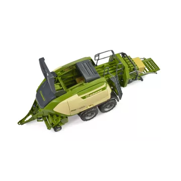 Bruder Krone BiG Pack 1290 HDP VC nagybálázó 2 szögletes szénabálával - . kép