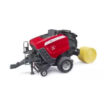 Прес-подбирач на кръгли бали Bruder Massey Ferguson RB 4180V - . изображение