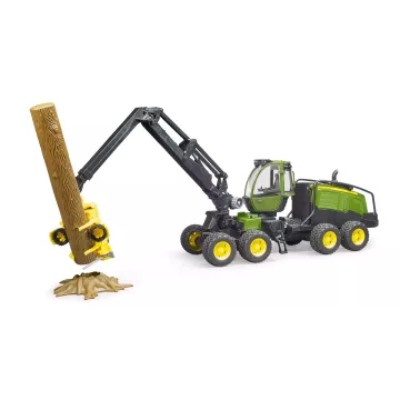 Bruder John Deere 1270G fakitermelő gép 1 fatörzzsel - . kép