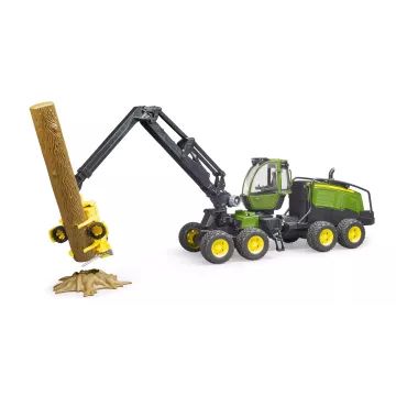 Macchina forestale Bruder John Deere 1270G con 1 tronco - .immagine
