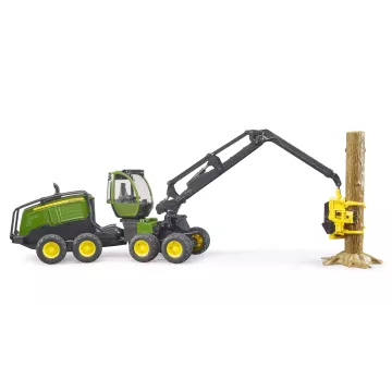 Bruder John Deere 1270G fakitermelő gép 1 fatörzzsel - . kép