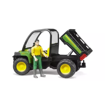 Bruder John Deere Gator XUV 855D cu șofer - .foto