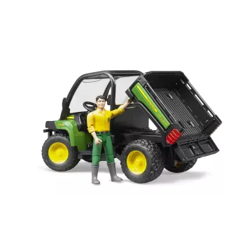 Bruder John Deere Gator XUV 855D vezetővel - . kép