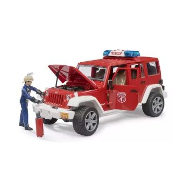 Bruder Jeep Wrangler Unlimited Rubicon tűzoltóautó tűzoltóval - . kép