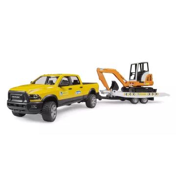 Bruder RAM Rental Service minikotróval - . kép