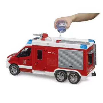 Autospecială de pompieri Bruder MB Sprinter cu modul de lumini și sunet - .foto