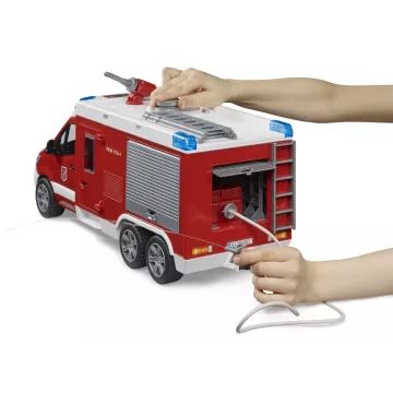 Bruder MB Sprinter hasičské auto se světelným a zvukovým modulem - .obrázek
