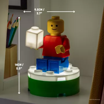 Lego: Lampă cu figurină Lego - .foto