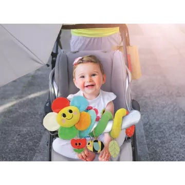 Baby Clementoni: Cărucior de pluș Grădina fermecată - .foto