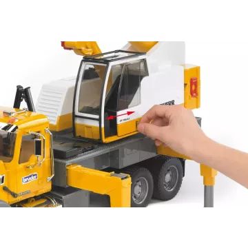 Bruder MACK Granite Liebherr kranlastbil - .billede