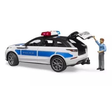 Bruder Range Rover Velar politiewagen met politieagent - .afbeelding