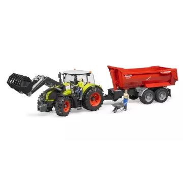 Bruder Claas Axion 950 su priekiniu krautuvu - .vaizdas