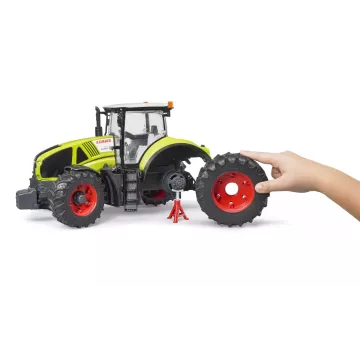 Bruder Claas Axion 950 homlokrakodóval - . kép