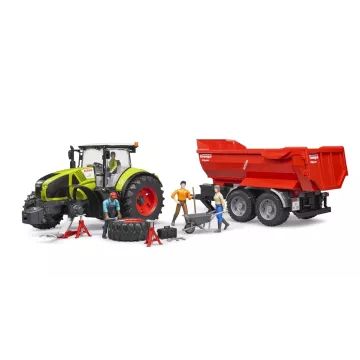 Bruder Claas Axion 950 s čelním nakladačem - .obrázek