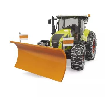 Bruder Claas Axion 950 sa lancima za snijeg i prednjom ralicom - .slika
