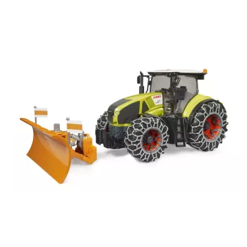 Bruder Claas Axion 950 hólánccal és tolólappal - . kép