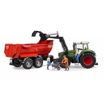 Traktor Bruder Fendt 936 Vario s čelnim nakladačem - .slika
